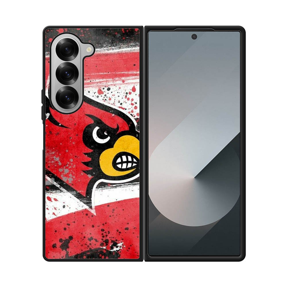 louisville cardinals team Samsung Galaxy Z Fold 7 5G Case QC10259