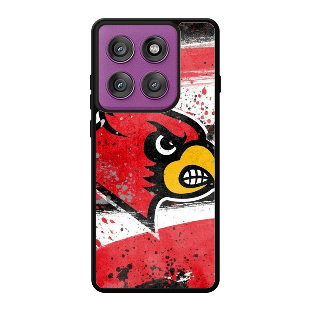 louisville cardinals team Motorola Moto Edge 60 Pro Case QC10259