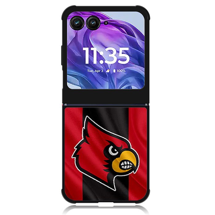 louisville cardinals team Motorola Moto Razr Plus 2024 , Moto Razr+ 2024 Case OV10260