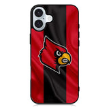 louisville cardinals team iPhone 16 Case QC10260