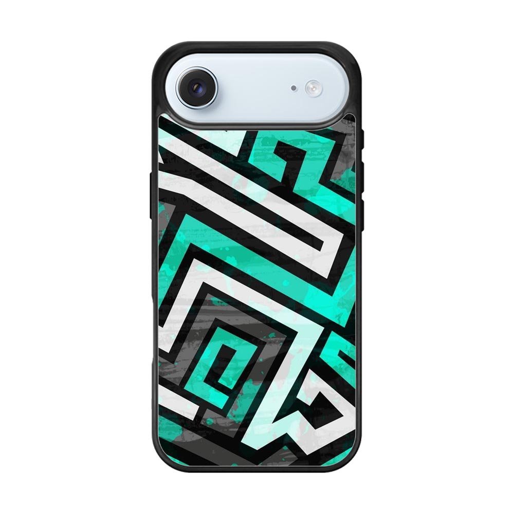 Geometric Blue FLZ0447 iPhone Air Case