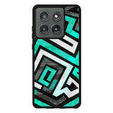 Geometric Blue FLZ0447 Motorola Moto Edge 2025 Case