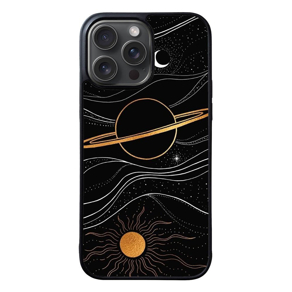 Saturn sun and moon FLZ0449 iPhone 15 Pro Max Case