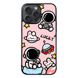 Pink Astro FLZ0489 iPhone 15 Pro Max Case