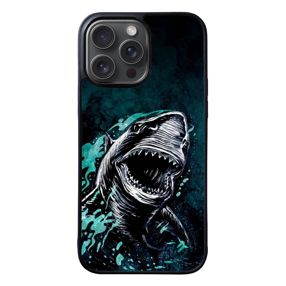 Great White Shark FLZ0505 iPhone 15 Pro Max Case
