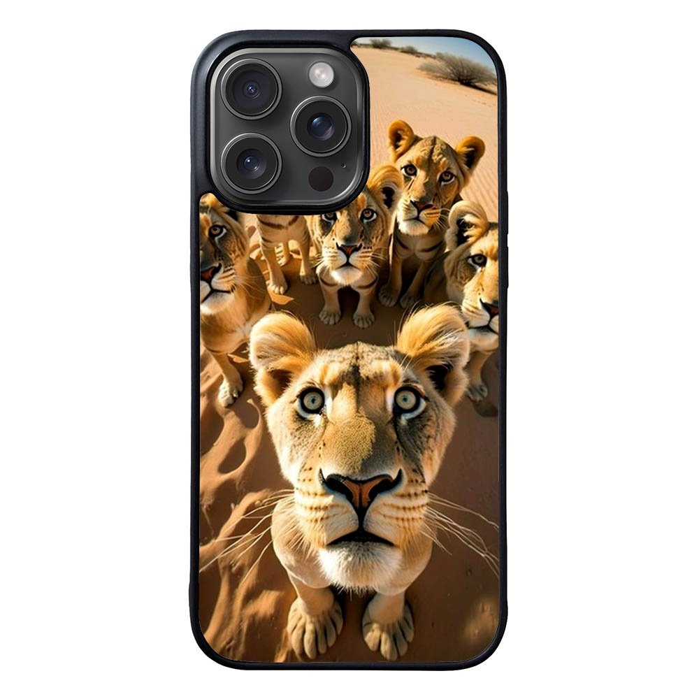 Lion Sellfie FLZ0525 iPhone 15 Pro Max Case