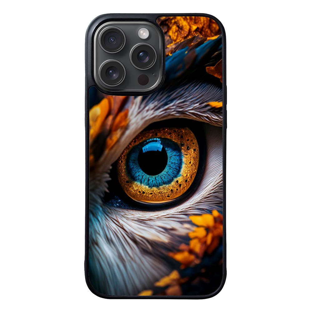 Beautiful Eye Owl FLZ0527 iPhone 15 Pro Max Case