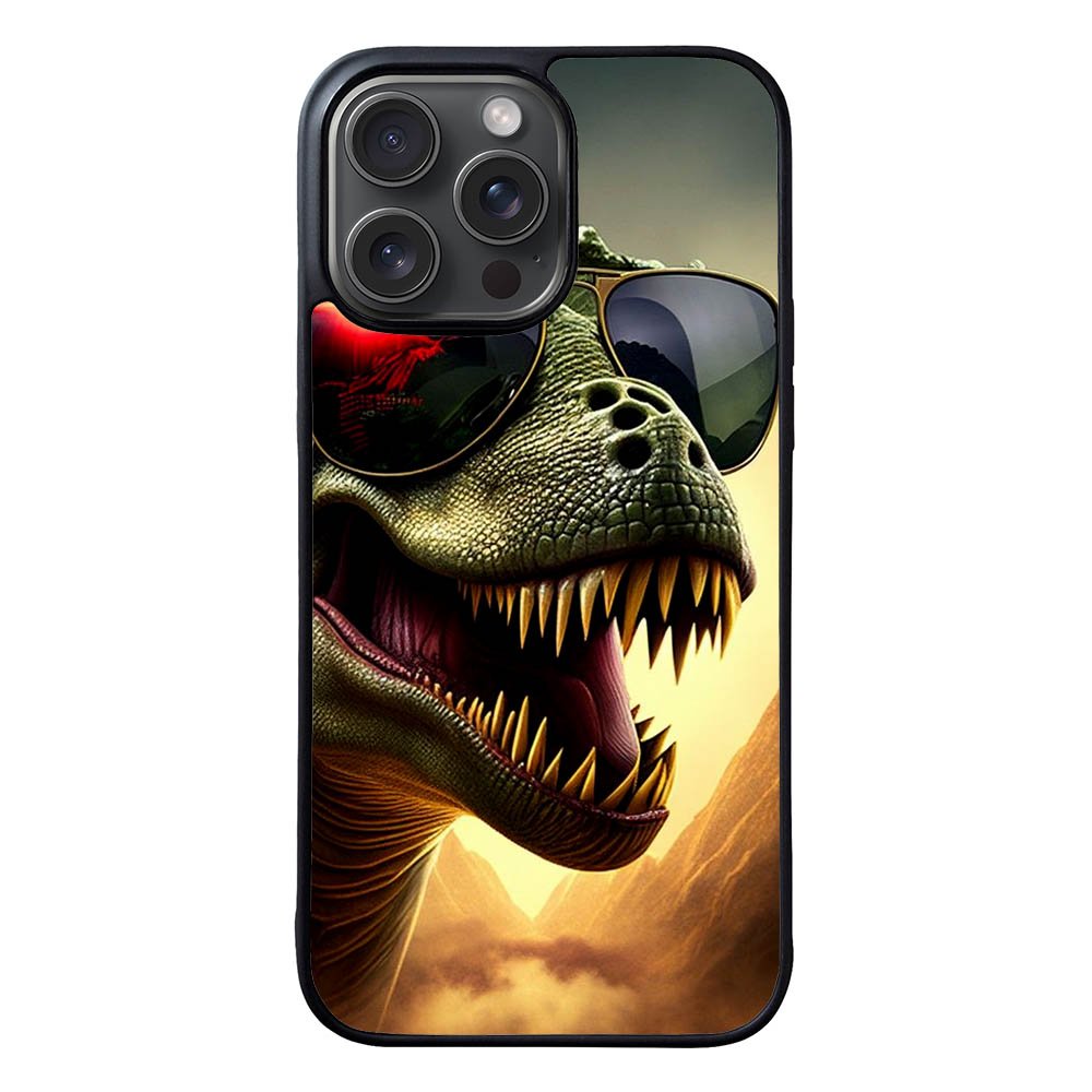 Dinosaur sunbathing FLZ0529 iPhone 15 Pro Max Case