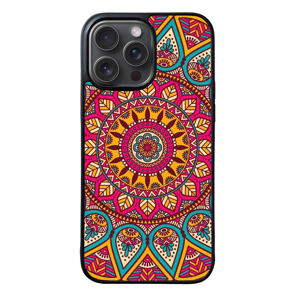Pink Mandala Art FLZ0531 iPhone 15 Pro Max Case