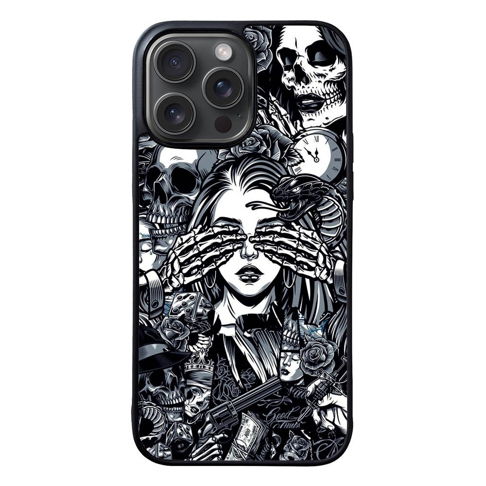 Nightmare Pattern FLZ0557 iPhone 15 Pro Max Case