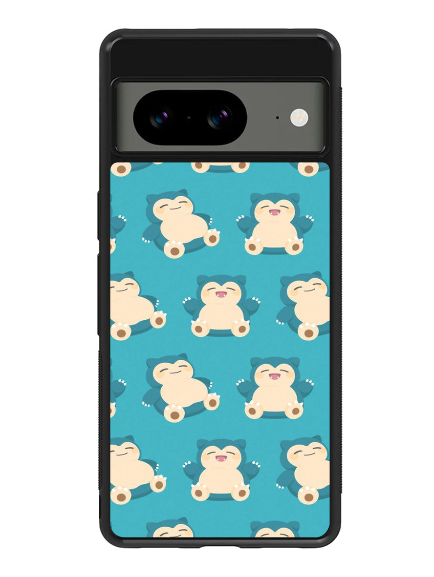 snorlax pattern Google Pixel 8 Case QC7865
