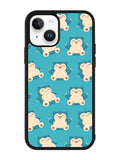 snorlax pattern iPhone 15 Plus Case OV7865