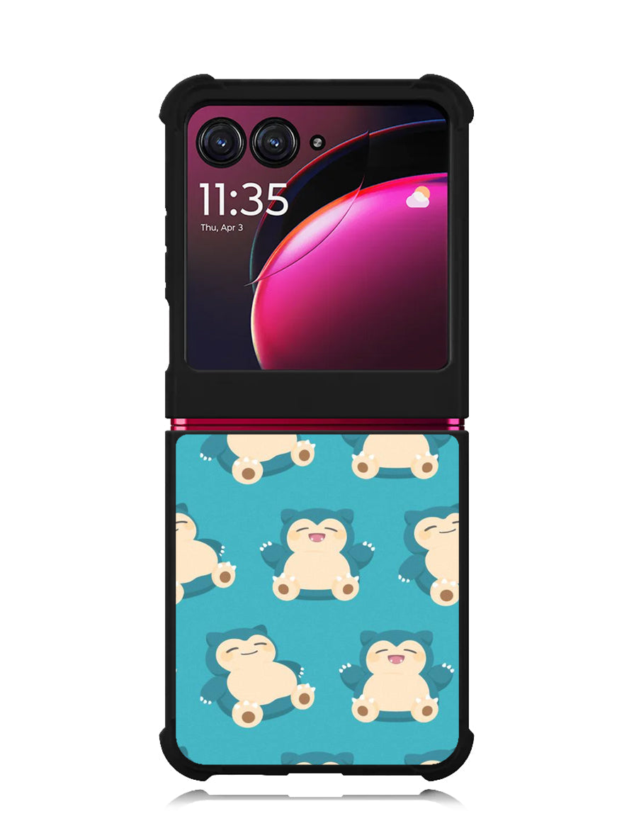 snorlax pattern Motorola Moto Razr Plus 2023 , Moto Razr+ 2023 Case OV7865