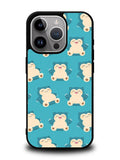 snorlax pattern iPhone 16 Pro Max Case QC7865