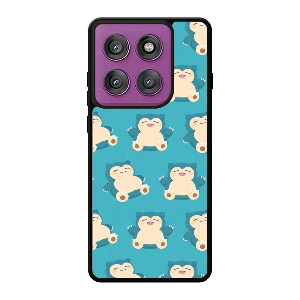 snorlax pattern Motorola Moto Edge 60 Pro Case QC7865