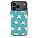 snorlax pattern iPhone 17 Pro Case RC7865