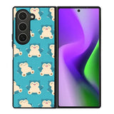 snorlax pattern Samsung Galaxy Z Fold 6 5G 2024 Case OV7865