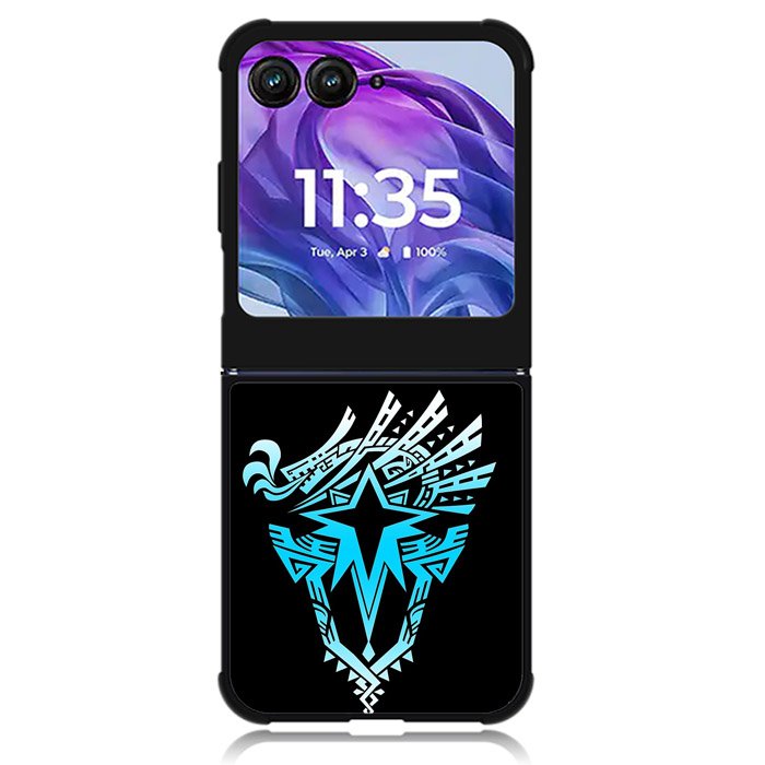 Monster Hunter World Logo Motorola Moto Razr Plus 2024 , Moto Razr+ 2024 Case OV8081