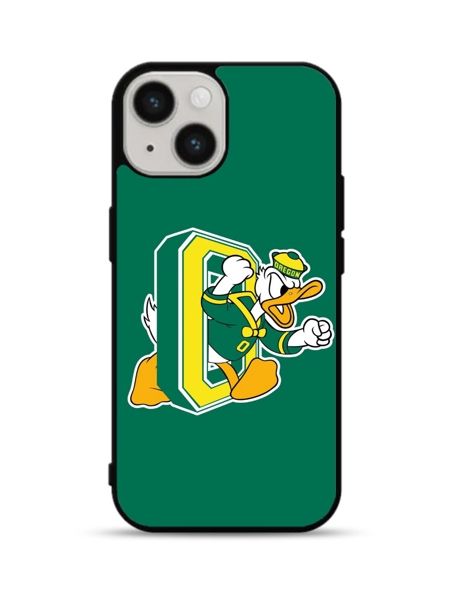 Oregon Ducks Logo 4th iPhone 15 Plus Case