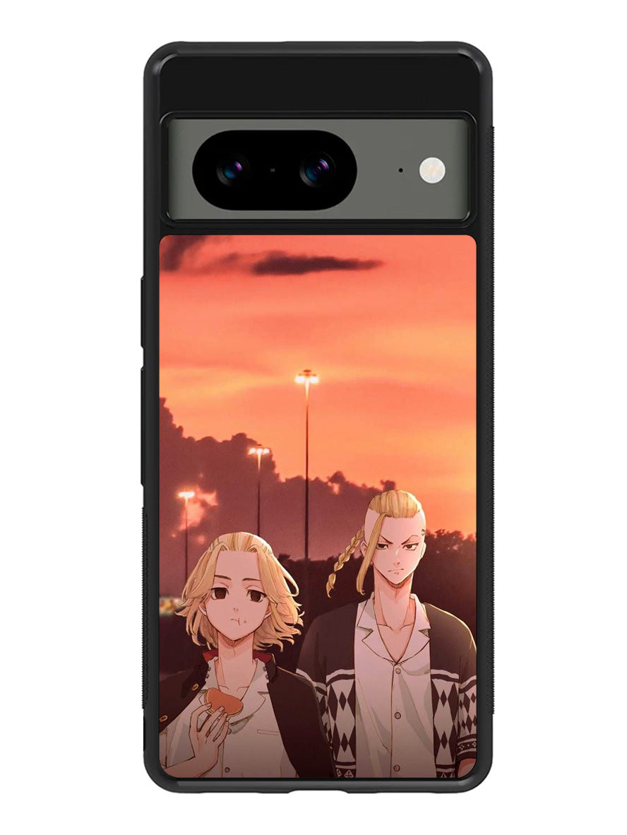mikey and draken tokyo revengers Google Pixel 8A Case QC9135