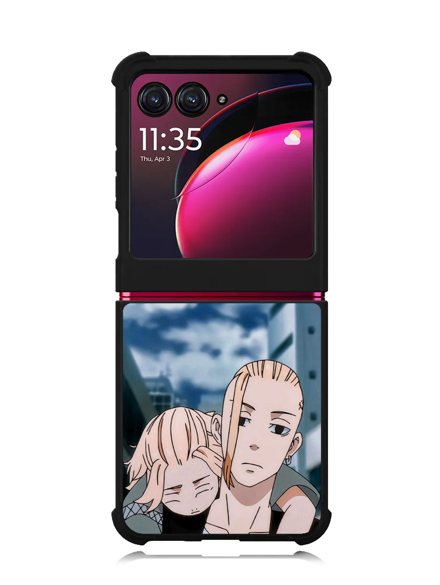 mikey and draken tokyo revengers Motorola Moto Razr Plus 2023 , Moto Razr+ 2023 Case OV9134