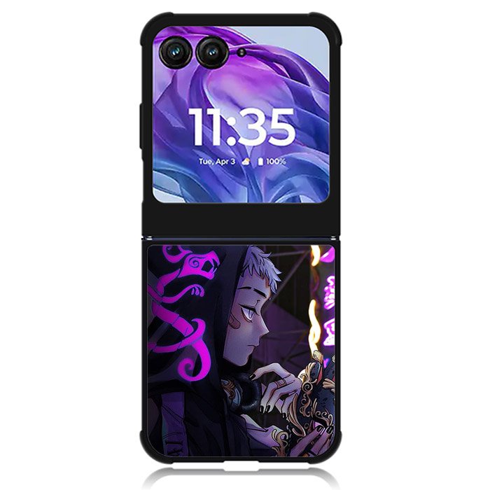 anime tokyo revengers mitsuya Motorola Moto Razr Plus 2024 , Moto Razr+ 2024 Case