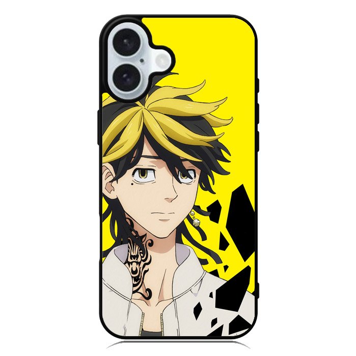 tokyo revengers kazutora iPhone 16 Case QC9130