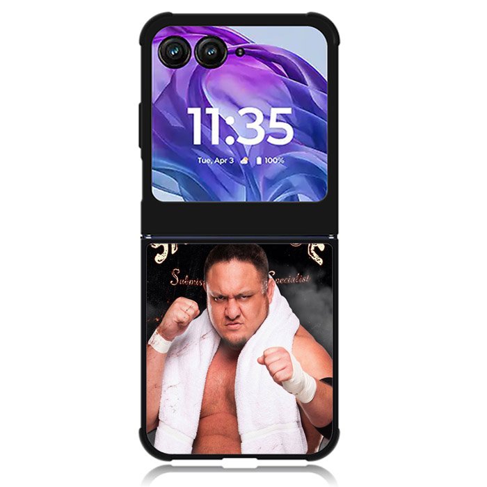wwe samoa joe Motorola Moto Razr Plus 2024 , Moto Razr+ 2024 Case OV9118