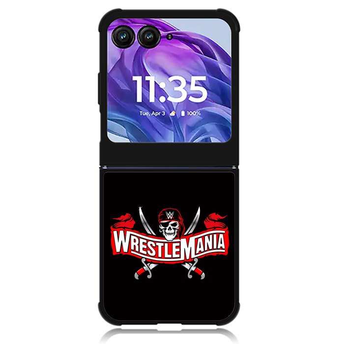 wwe wrestlemania Motorola Moto Razr Plus 2024 , Moto Razr+ 2024 Case OV9117