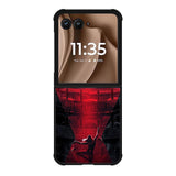 black widow Motorola Moto RAZR Plus 2025 Case OV9110