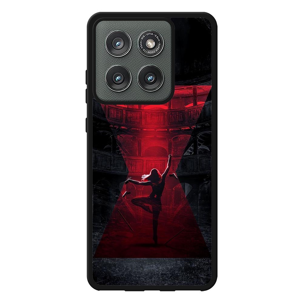 black widow Motorola Moto Edge 2025 Case OV9110