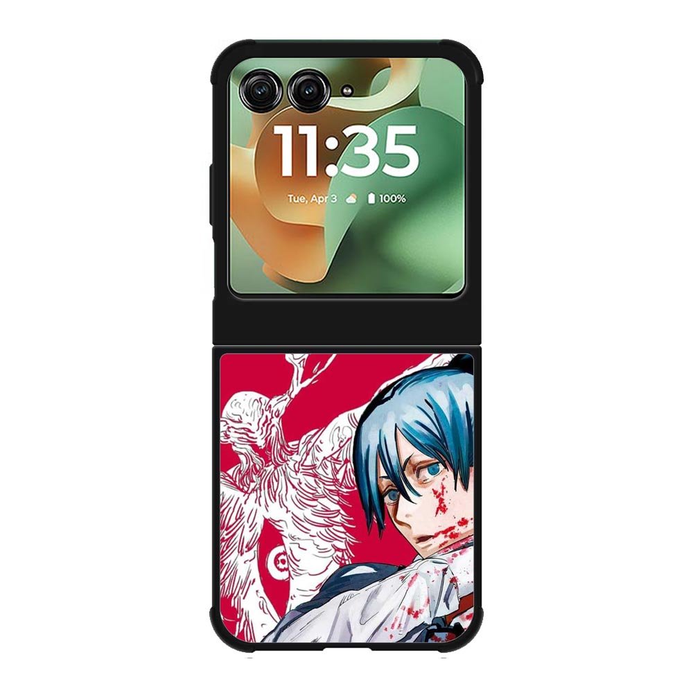 Chainsaw Man Motorola Moto RAZR 2025 Case OV9107