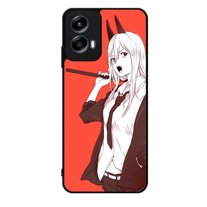 Chainsaw Man power Motorola Moto G Play 2024 Case OV9102