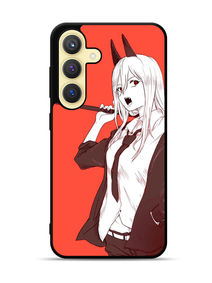 Chainsaw Man power Samsung Galaxy S25 Plus 5G , Samsung Galaxy S25+ 5G Case OV9102