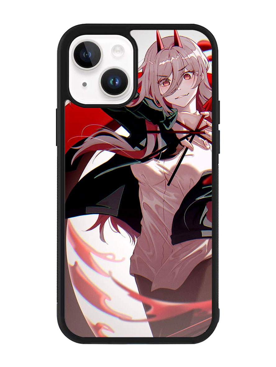 Chainsaw Man power iPhone 15 Plus Case OV9101