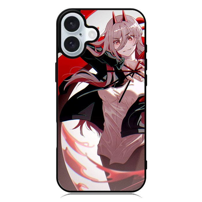 Chainsaw Man power iPhone 16 Plus Case QC9101
