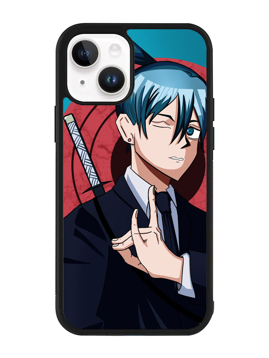 Chainsaw Man Aki Hayakawa iPhone 14 Plus Case QC9100