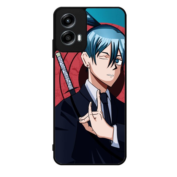 Chainsaw Man Aki Hayakawa Motorola Moto G Play 2024 Case OV9100