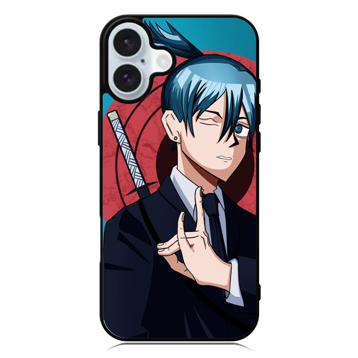 Chainsaw Man Aki Hayakawa iPhone 16 Case QC9100