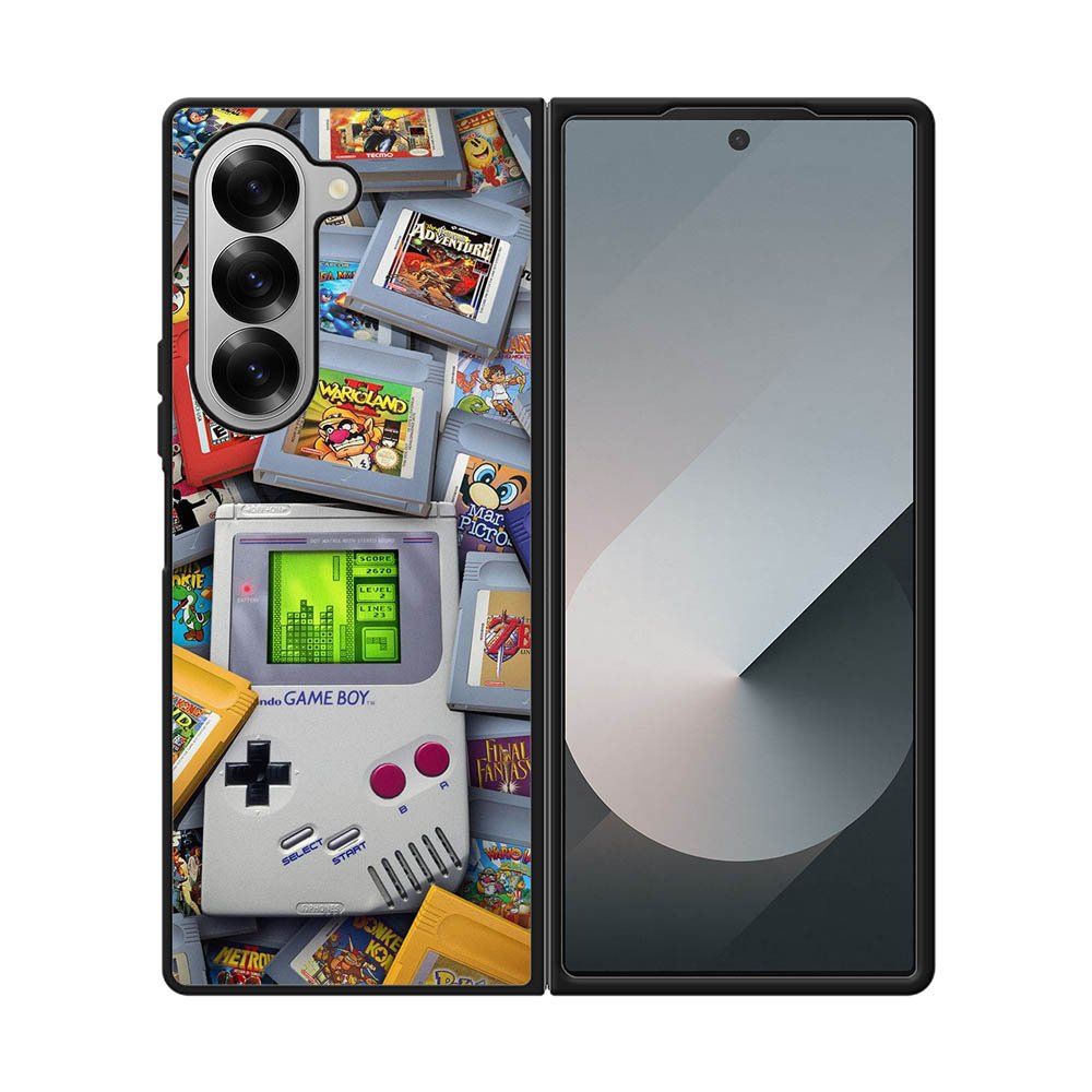 Gameboy Samsung Galaxy Z Fold 7 5G Case QC9091