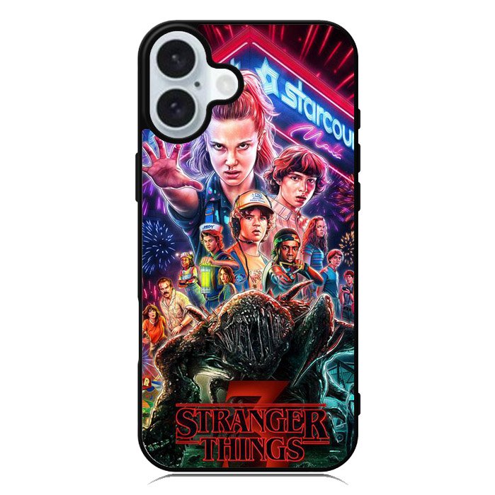 Stranger Things 3 iPhone 16 Case QC10826