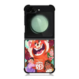 The Turning Red Samsung Galaxy Z Flip 6 5G 2024 Case OV10729