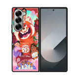 The Turning Red Samsung Galaxy Z Fold 7 5G Case OV10729