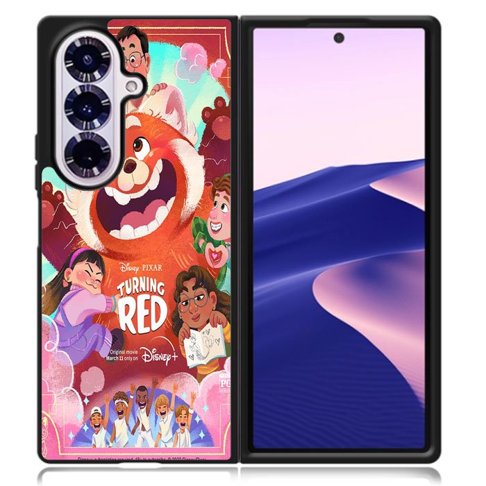 The Turning Red Samsung Galaxy Z Fold 7 Case OV10729