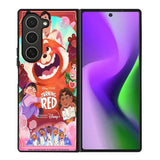 The Turning Red Samsung Galaxy Z Fold 6 5G 2024 Case OV10729