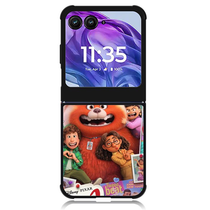 Turning Red Movie Motorola Moto Razr Plus 2024 , Moto Razr+ 2024 Case OV10743