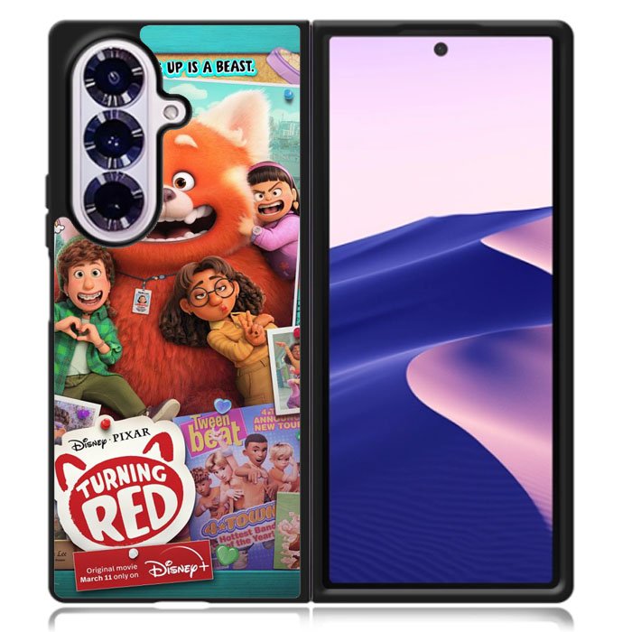 Turning Red Movie Samsung Galaxy Z Fold 7 Case OV10743