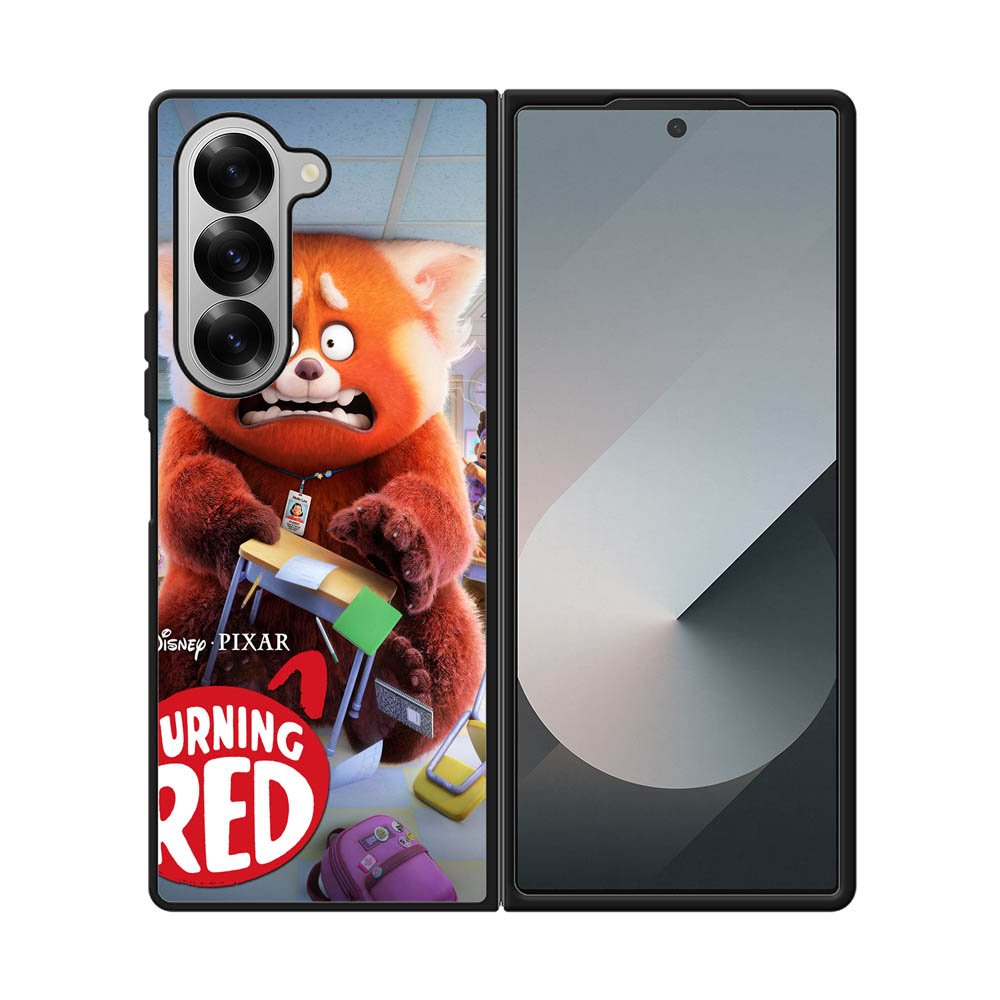 Turning Red Samsung Galaxy Z Fold 7 5G Case QC10745