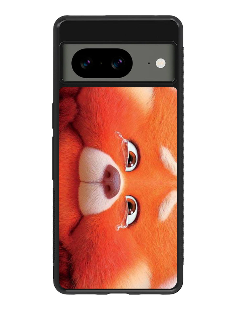Turning Red Sad Face Google Pixel 8A Case QC10744