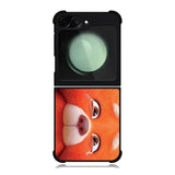 Turning Red Sad Face Samsung Galaxy Z Flip 6 5G 2024 Case OV10744